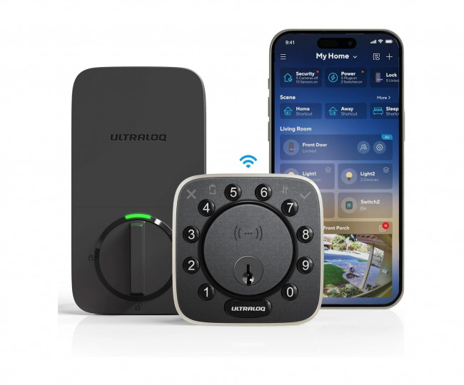 Умный замок Ultraloq Bolt Mission UWB + NFC